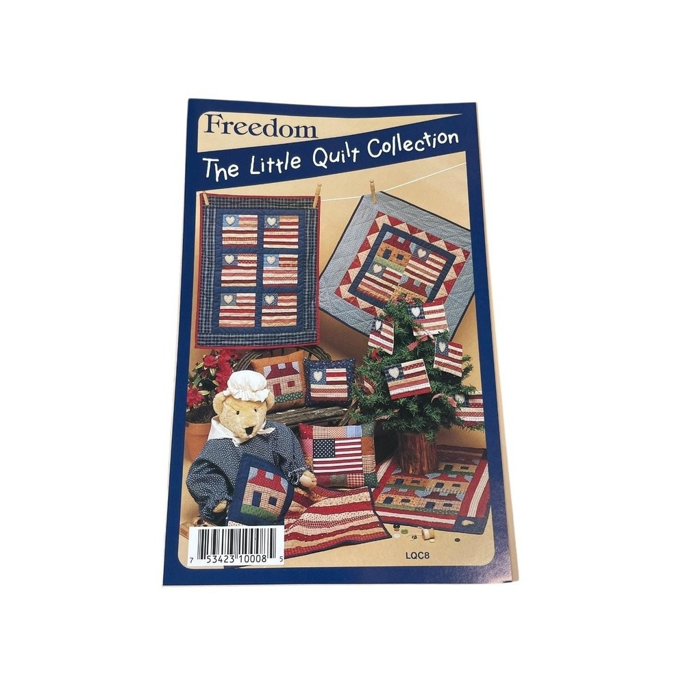 Little Quilts LQC8 Freedom Quilt Pattern 11-35 Inch Sizes